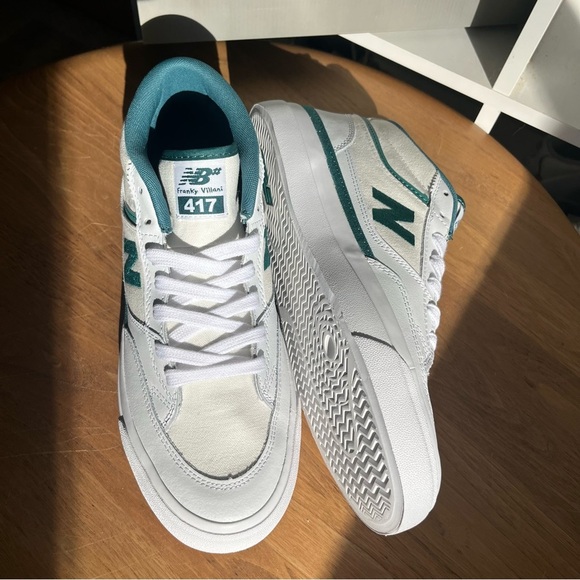 New Balance Other - New balance numeric Franky Villani 417 teal/green sneakers men’s 9.5